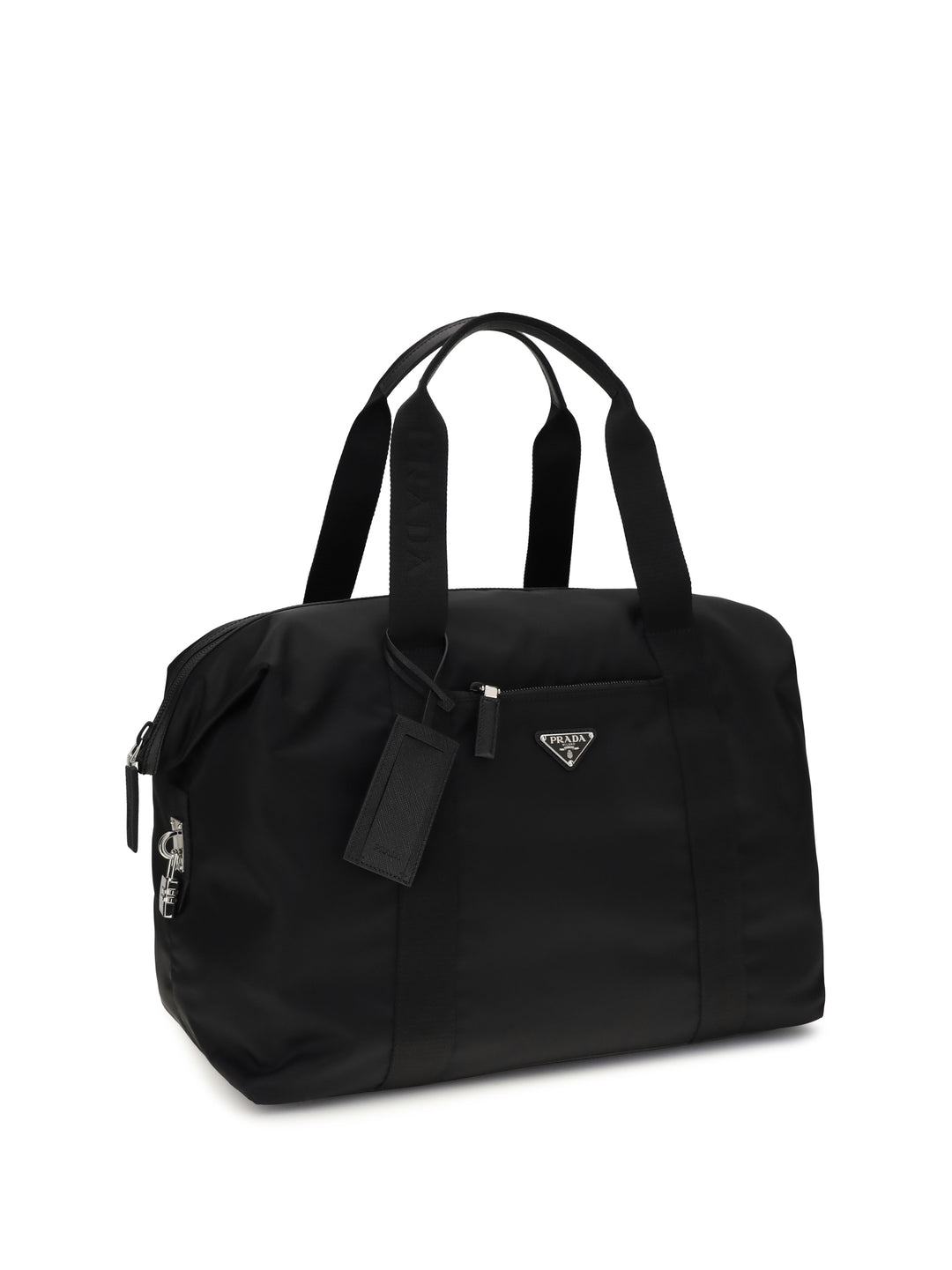 Travel Bag in Re-Nylon and Saffiano 2