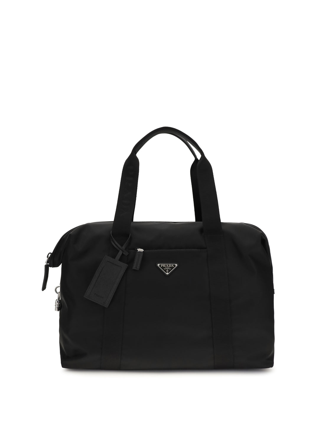 Travel Bag in Re-Nylon and Saffiano 1
