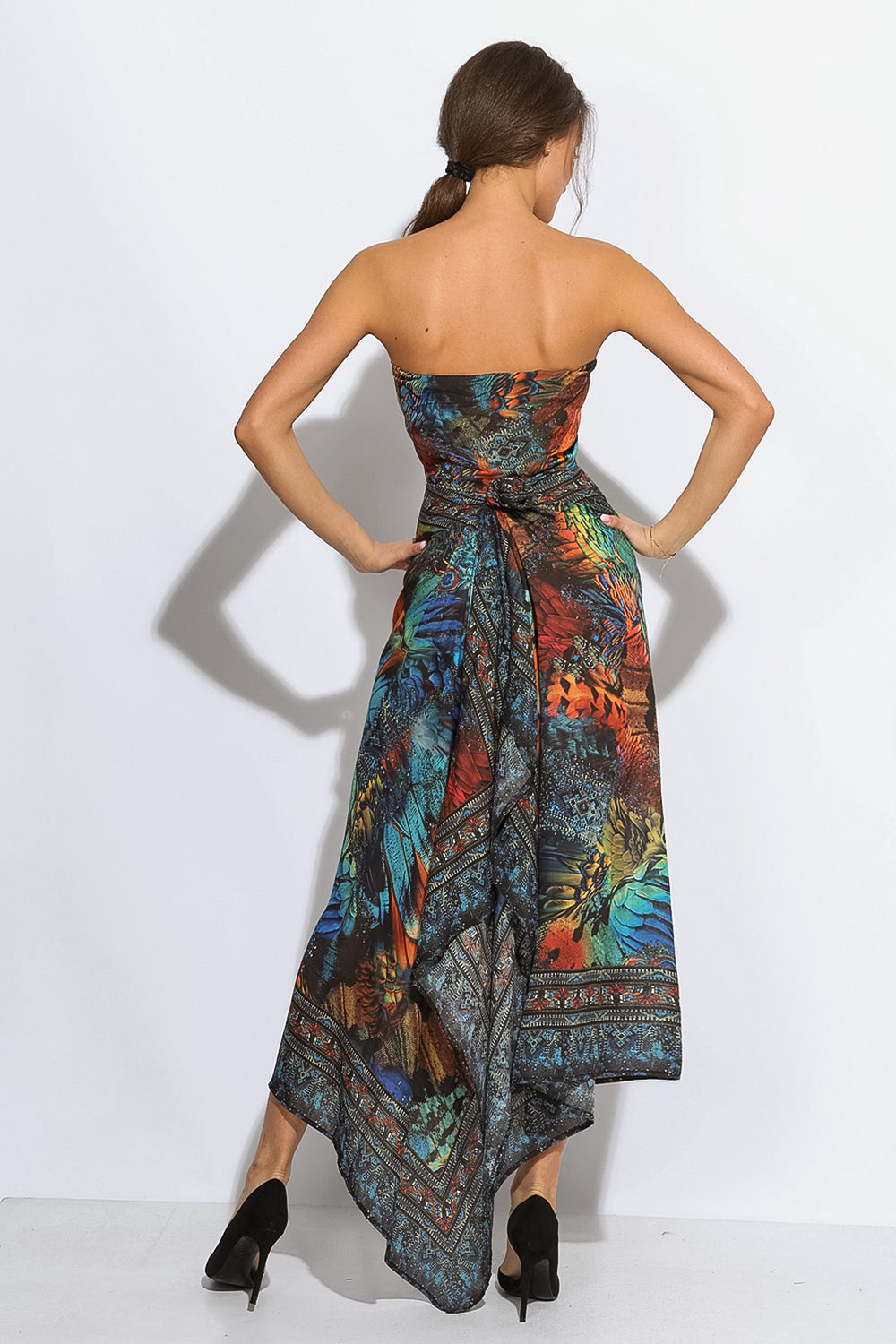 SET OF PAREO AND SMALL SCARF – AMAZONIA