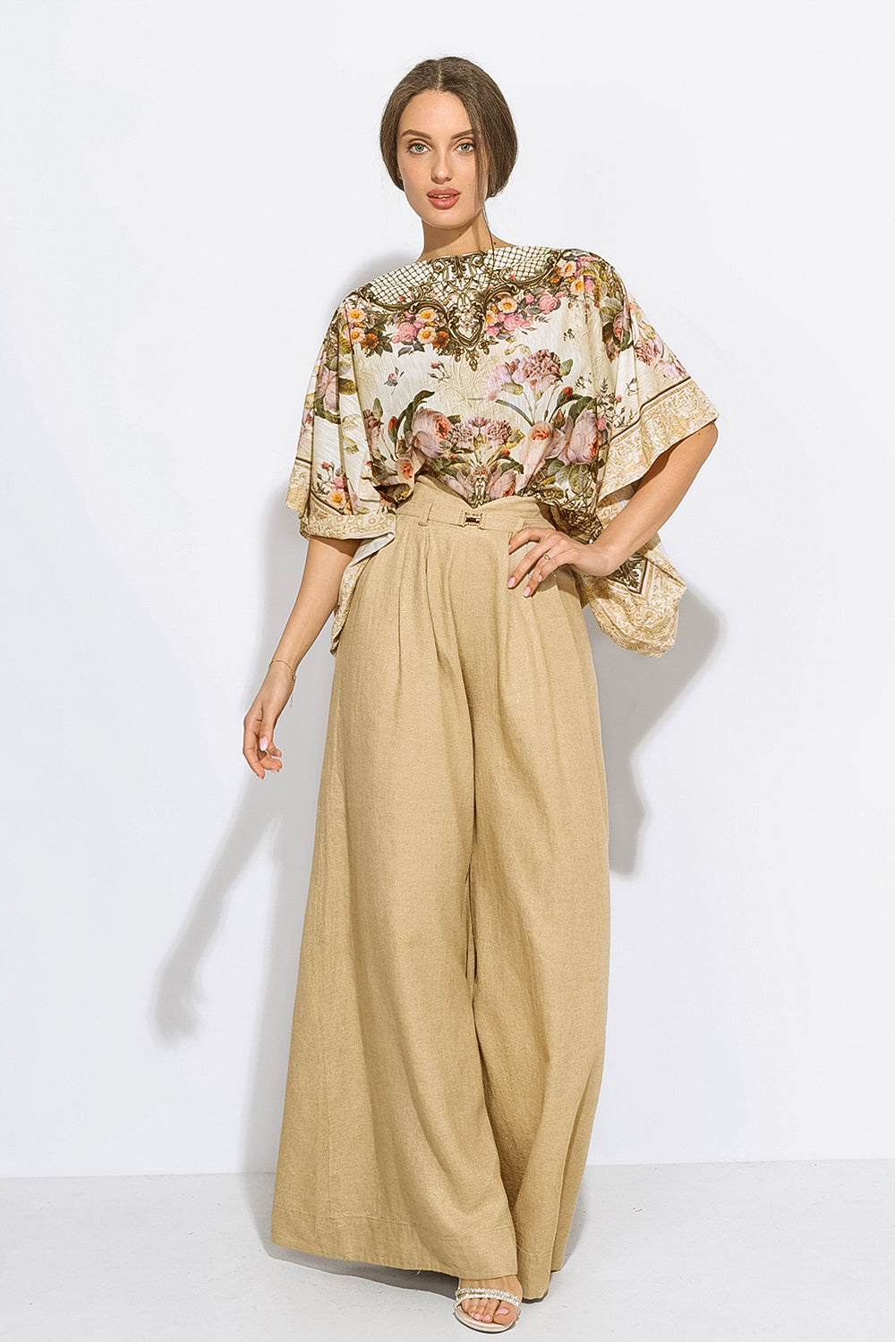LOOSE BLOUSE - BAROQUE FLOWERS