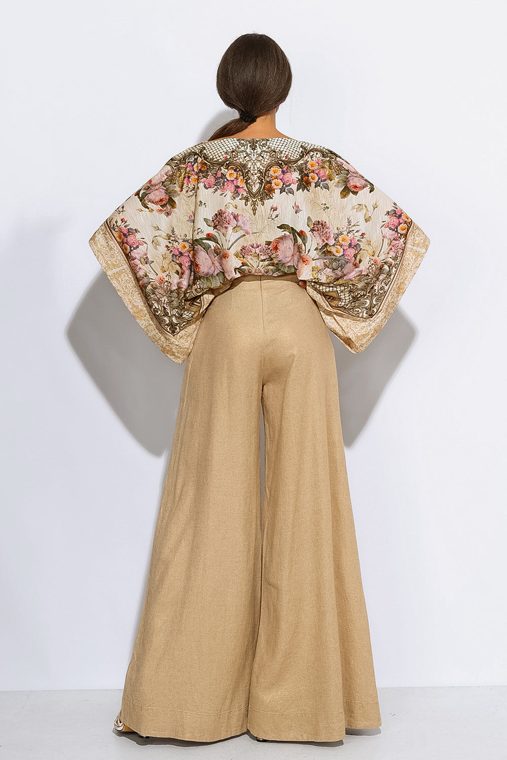 LOOSE BLOUSE - BAROQUE FLOWERS