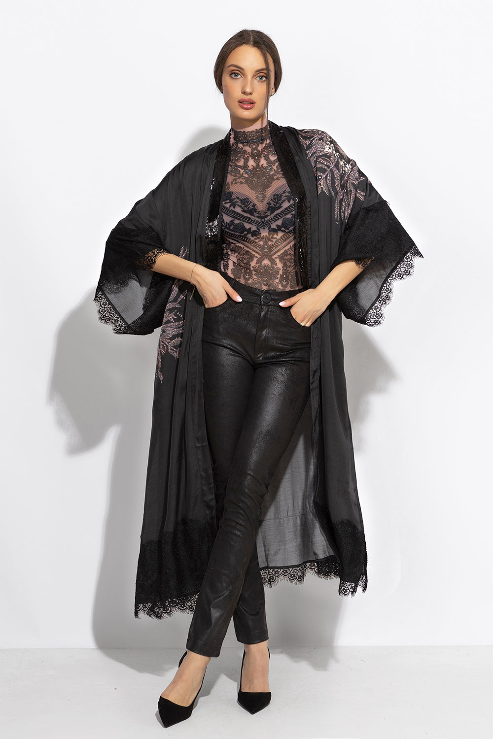 VISCOSE KIMONO - STAR DUST