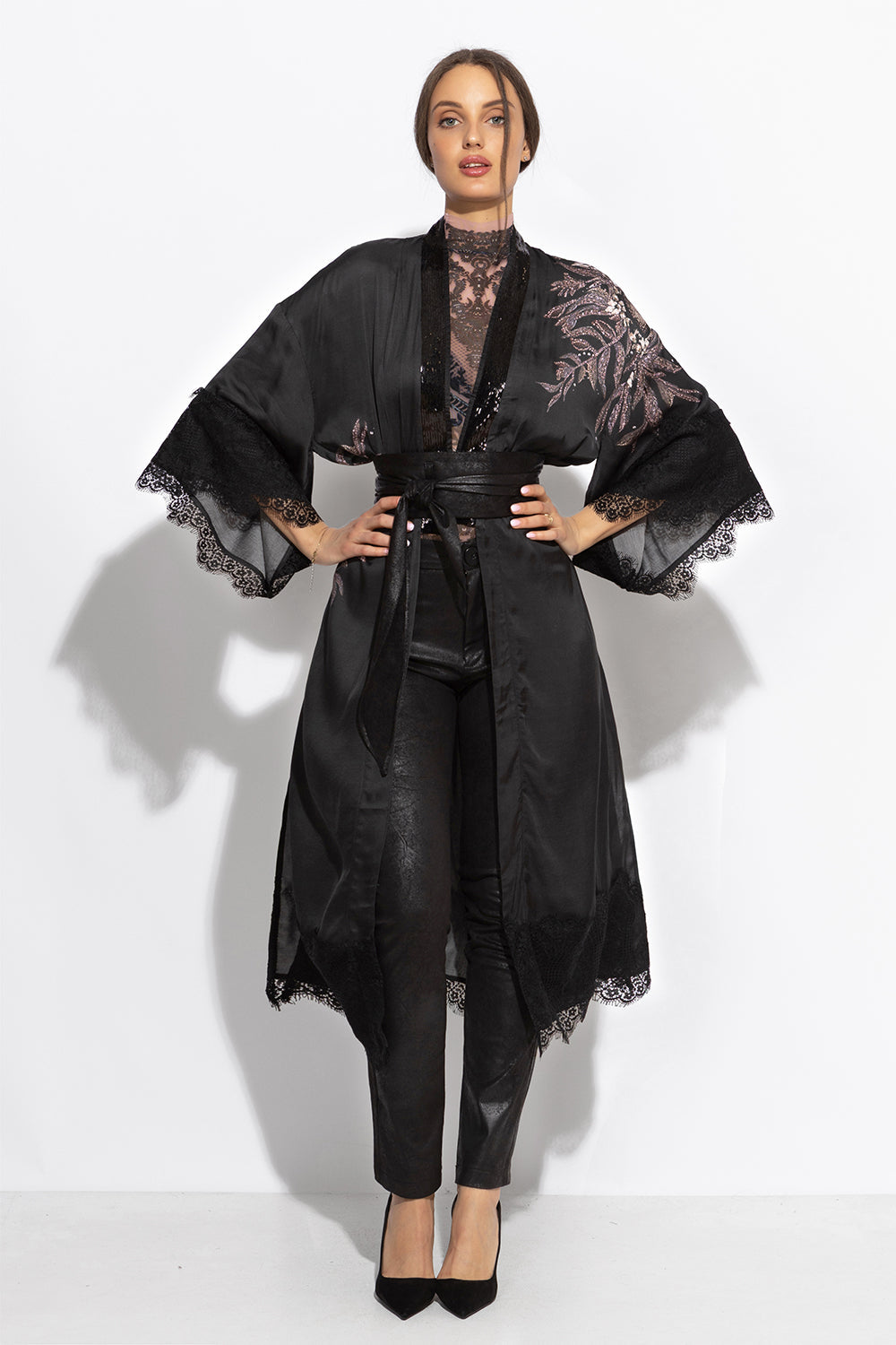 VISCOSE KIMONO - STAR DUST