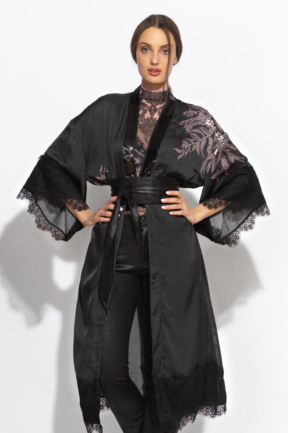 VISCOSE KIMONO - STAR DUST