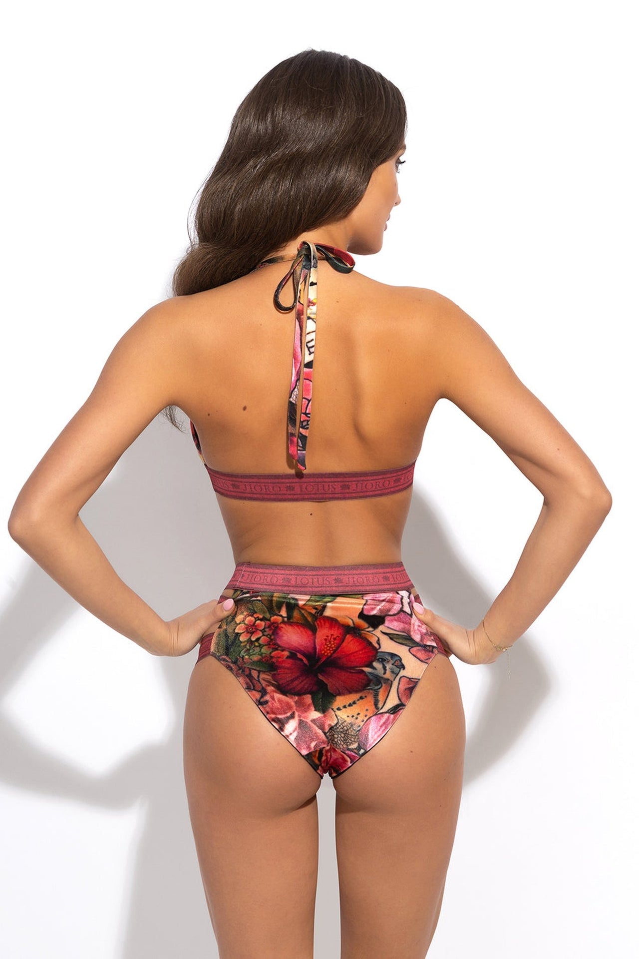 BIKINI-STYLE BOTTOM - TATTOO STAR JIORO ДОЛНИЩЕ С ВИСОКА ТАЛИЯ ОТ КАДИФЕ - TATTOO STAR JIORO