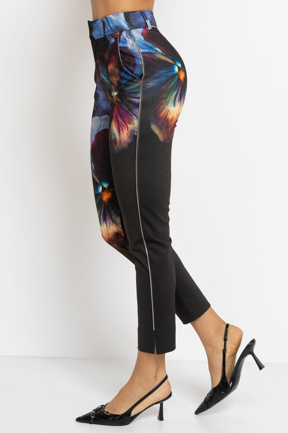 CLASSIC VISCOSE PANTS - VIOLET JIORO КЛАСИЧЕСКИ ПАНТАЛОН ОТ ВИСКОЗА - VIOLET JIORO