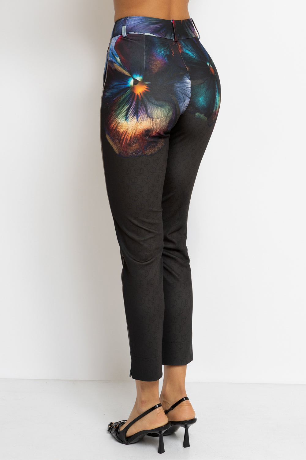 PANTALON CLASSIQUE EN VISCOSE - VIOLET