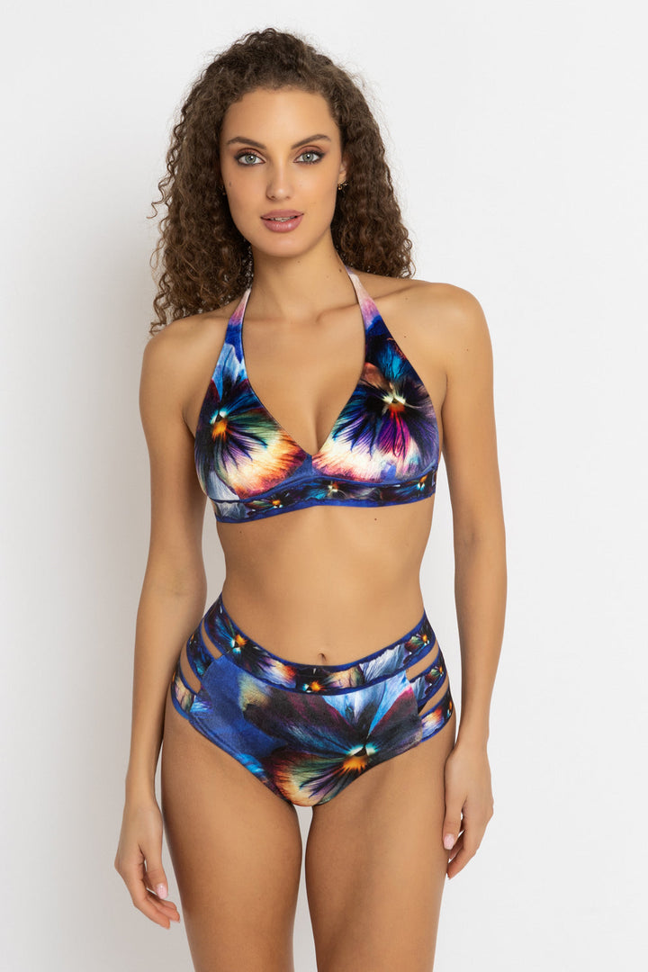 VELVET BIKINI-STYLE BOTTOM - VIOLET JIORO ДОЛНИЩЕ НА БАНСКИ ОТ КАДИФЕ ТИП БИКИНИ - VIOLET JIORO