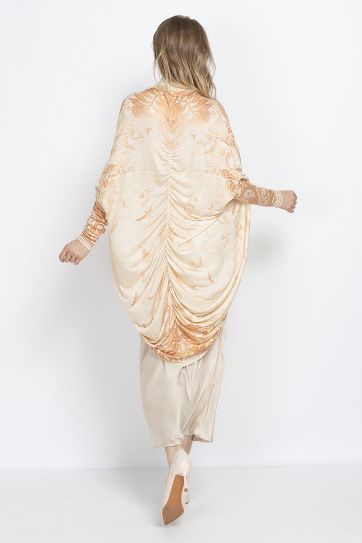 OVERSIZED MODAL CARDIGAN - SUNSET