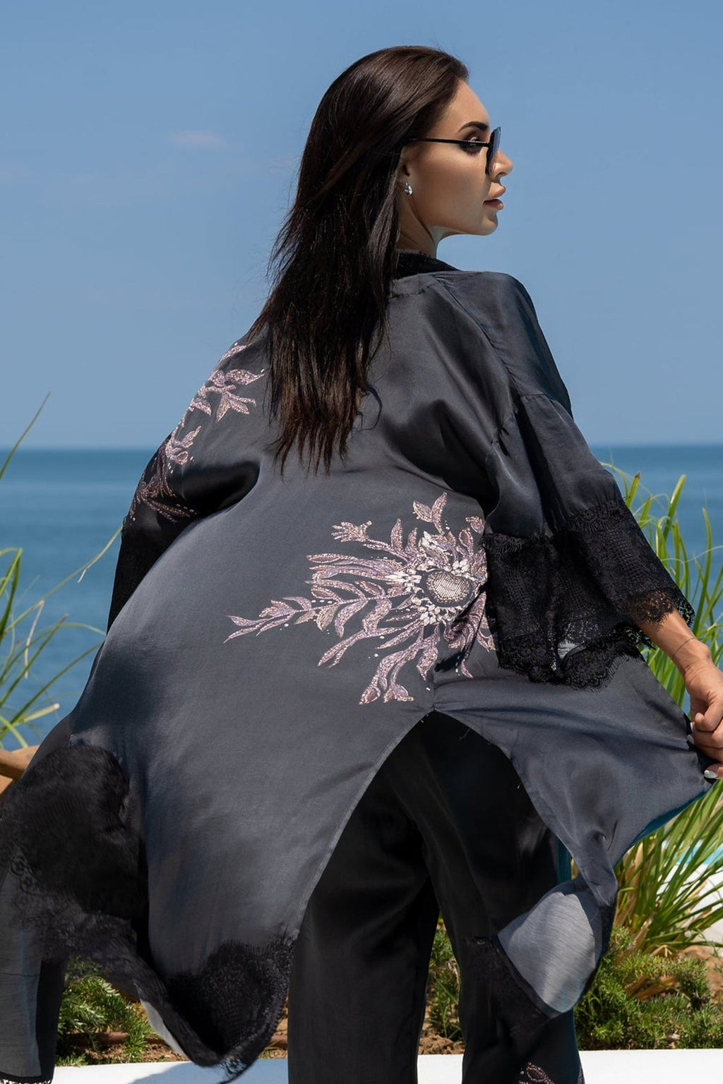 VISCOSE KIMONO - STAR DUST