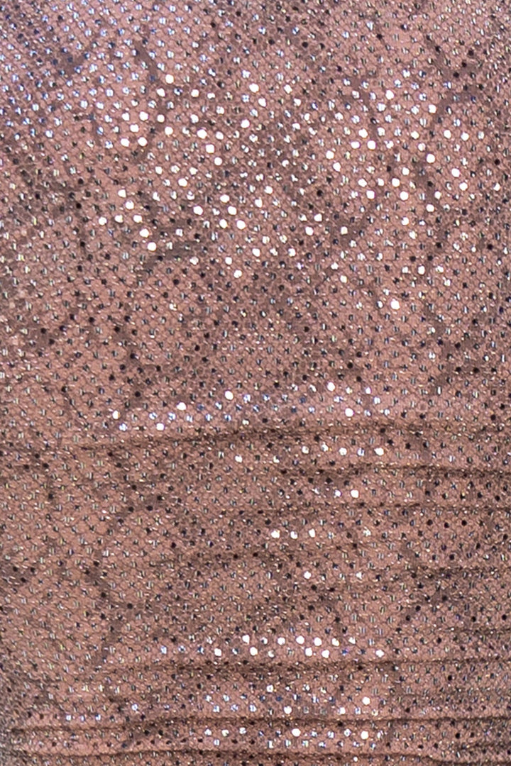 LOOSE PANTS WITH SEQUINS IN POWDER - ESSENTIALS