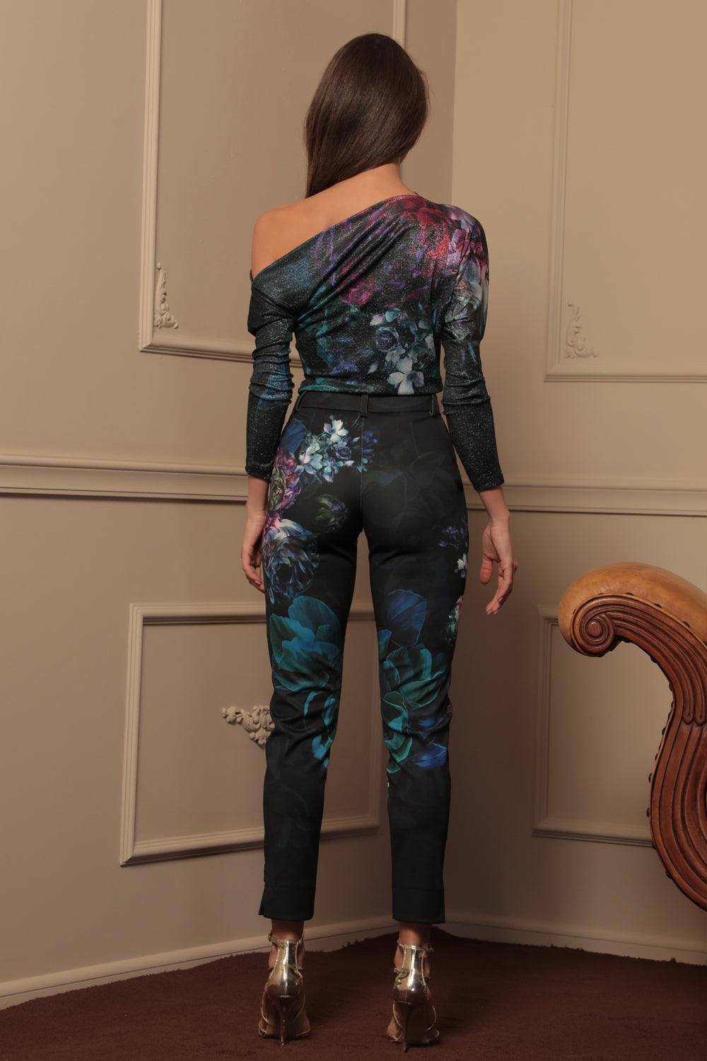 CLASSIC PANTS - PEONIES