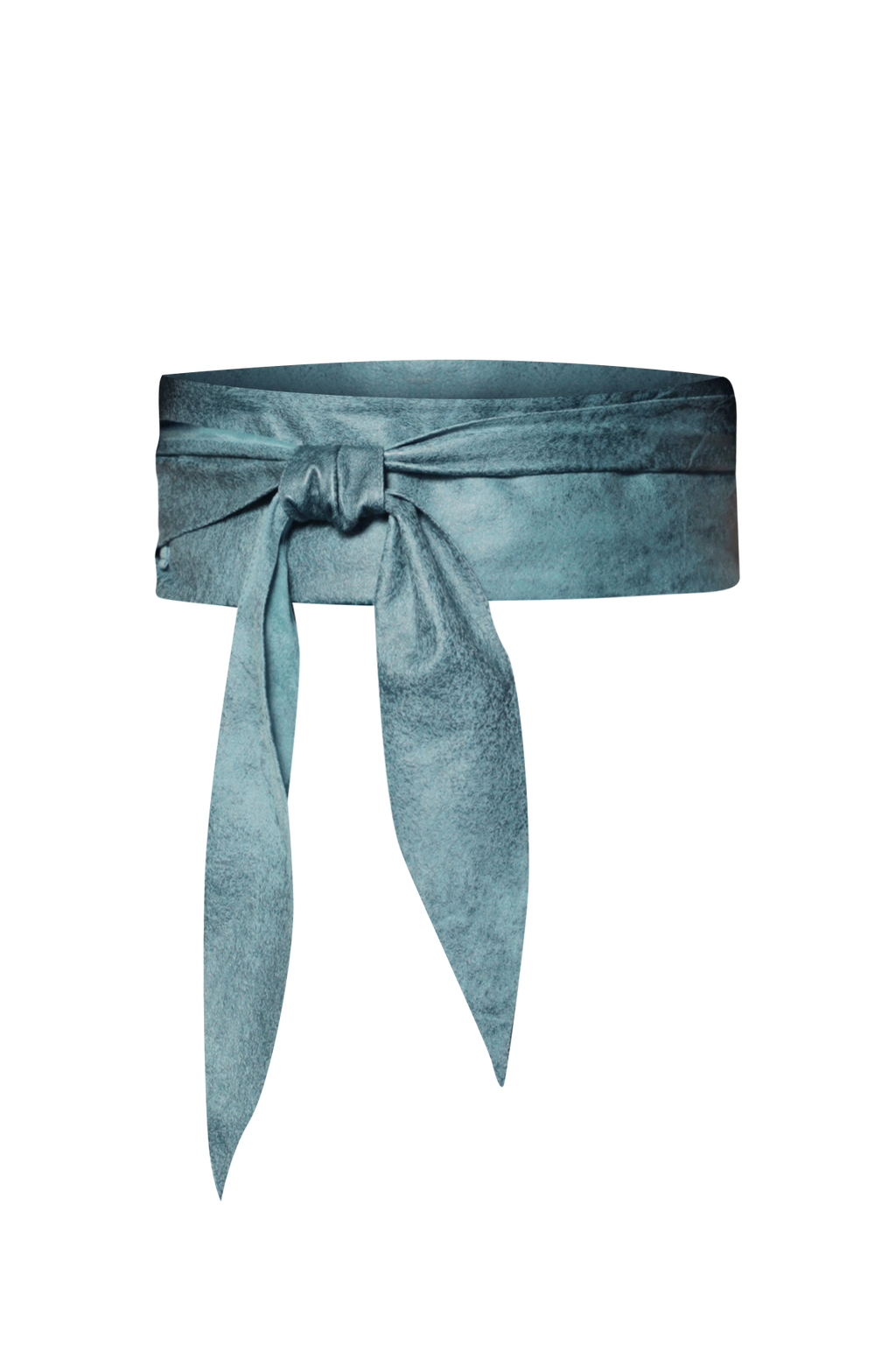 WRAP-STYLE BELT - SUEDE-LIKE IN BLUE - ESSENTIALS