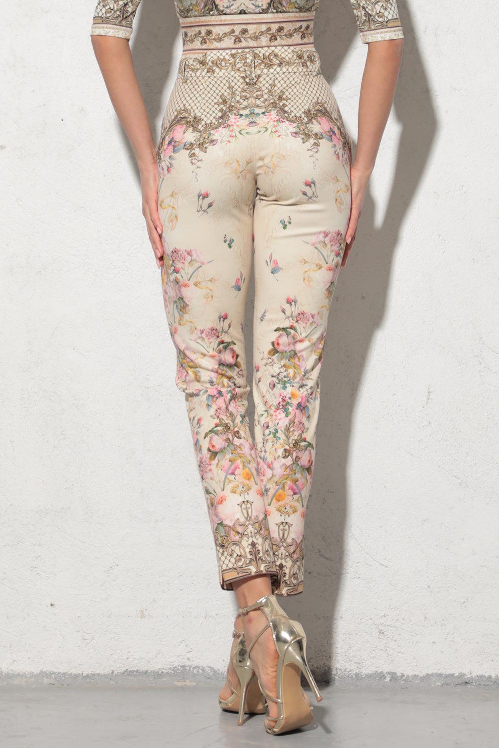 CLASSIC PANTS - BAROQUE FLOWERS