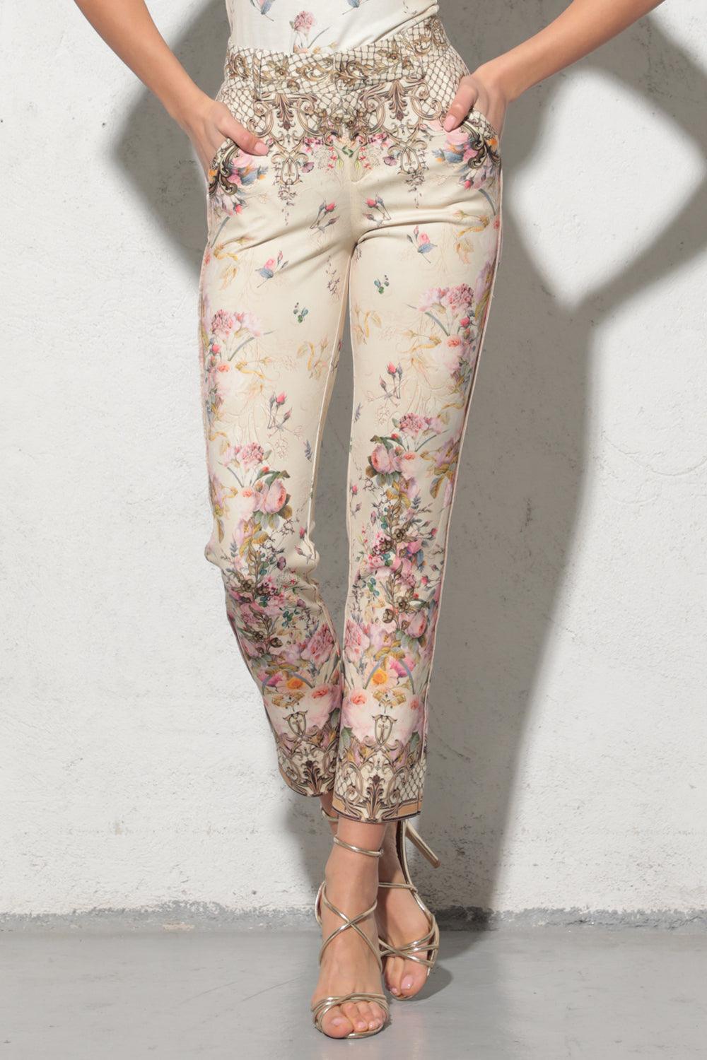 CLASSIC PANTS - BAROQUE FLOWERS