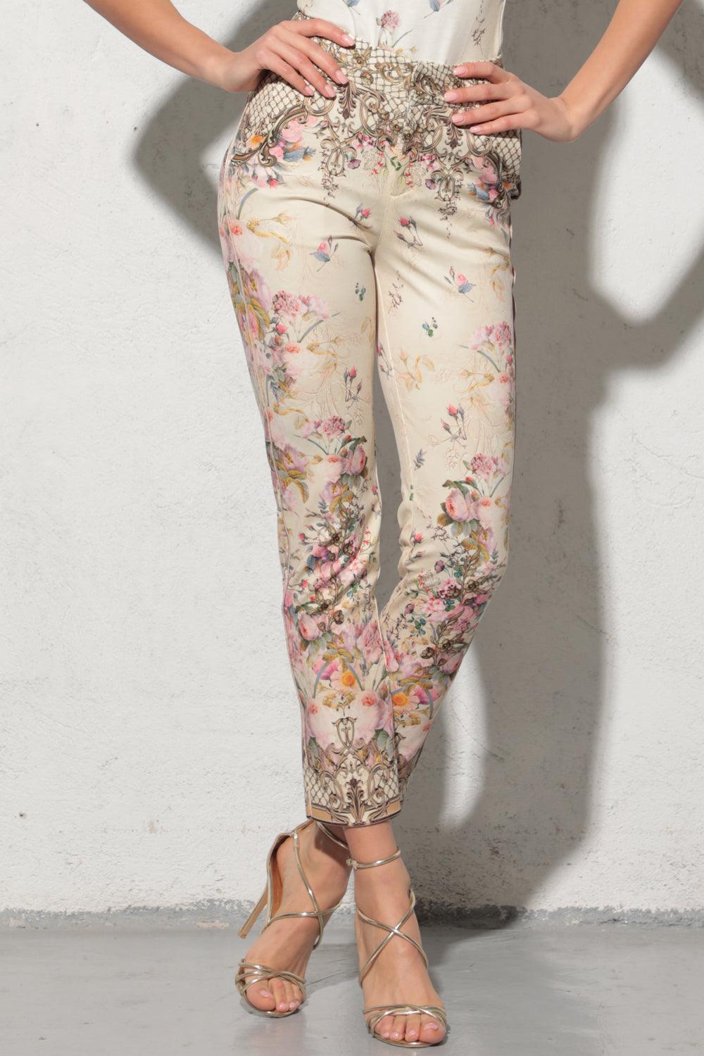 CLASSIC PANTS - BAROQUE FLOWERS