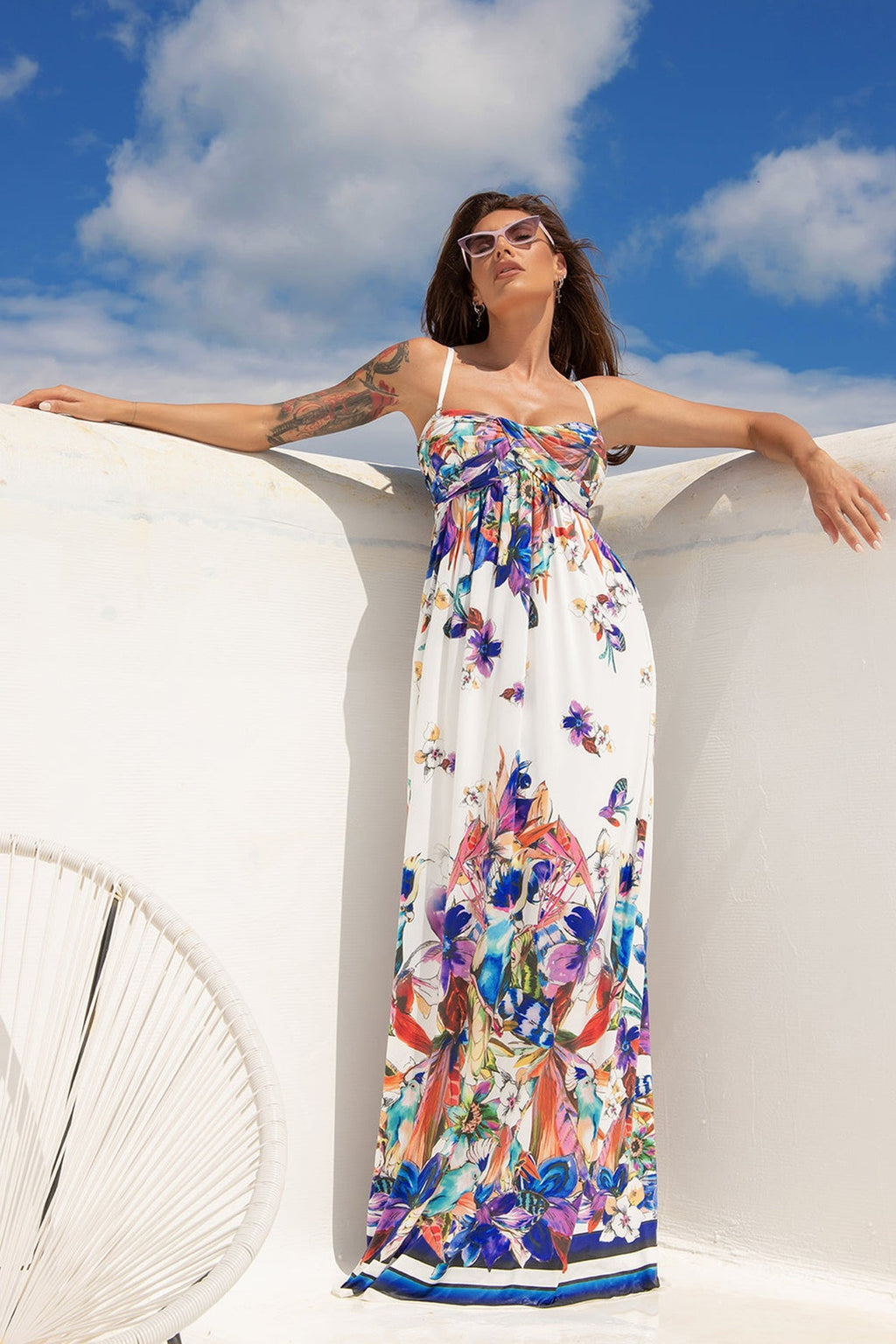 LONG DRESS - TROPIC
