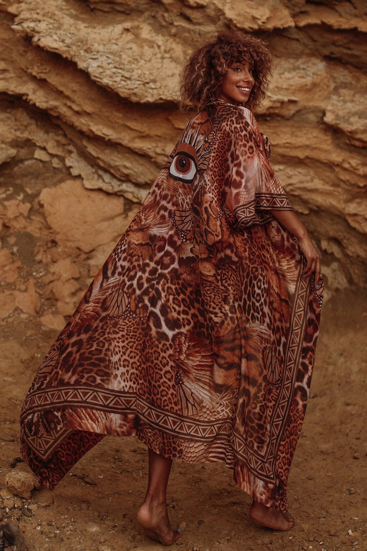 SILK COTTON KIMONO - LEO SAND JIORO КИМОНО ОТ КОПРИНА И ПАМУК - LEO SAND JIORO