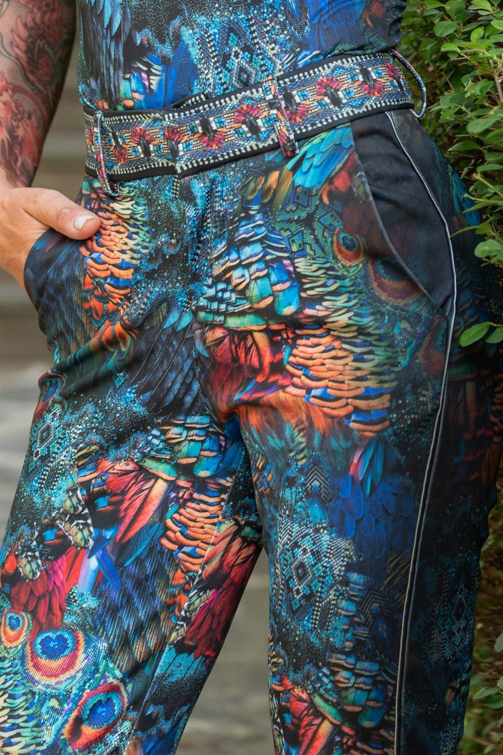 CLASSIC VISCOSE PANTS - AMAZONIA JIORO КЛАСИЧЕСКИ ПАНТАЛОН - AMAZONIA JIORO