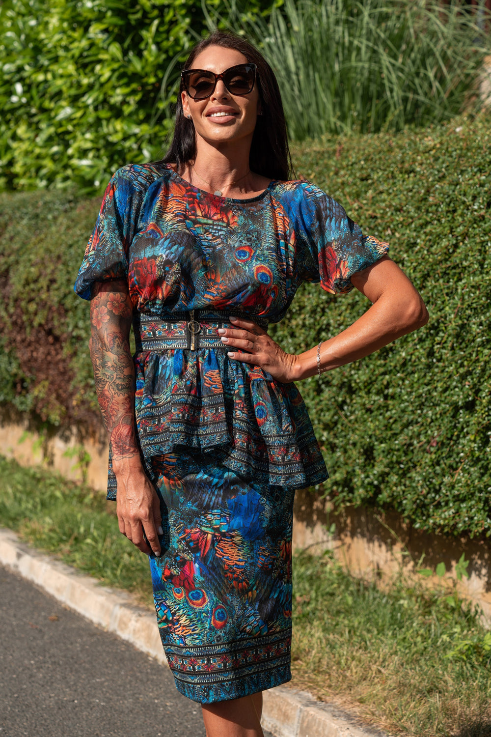 SKIRT TO THE KNEE - AMAZONIA