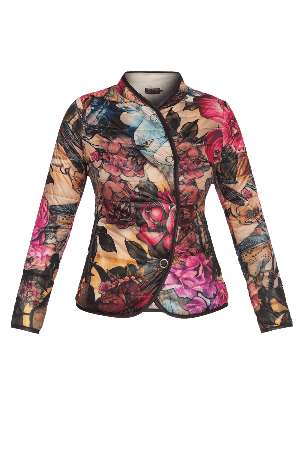 LIGHTLY COATED JACKET WITH QUILTED LINING - TATTOO STAR JIORO  ЯКЕ ОТ ПРОМАЗКА - TATTOO STAR JIORO