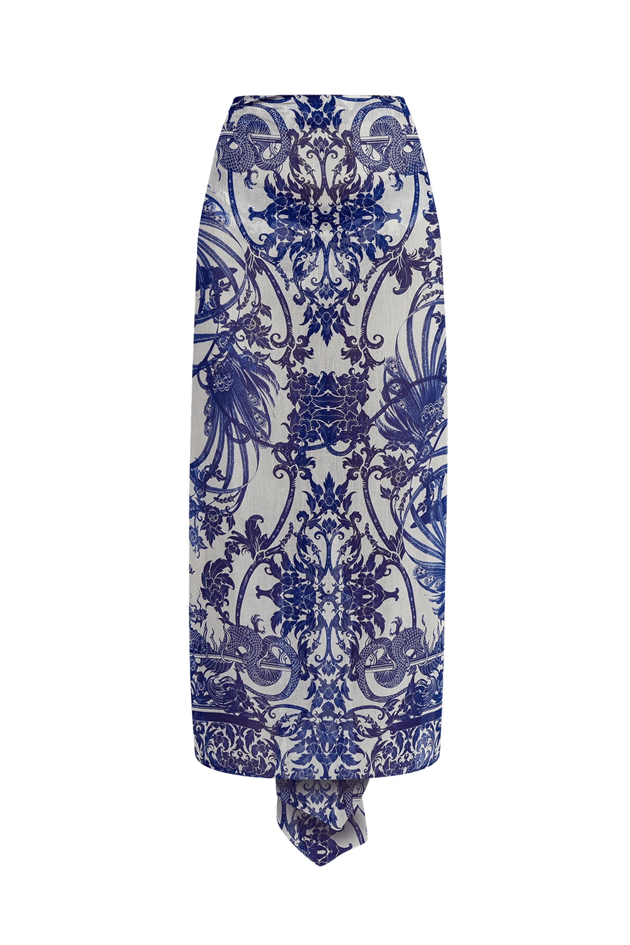 COTTON SILK PAREO AND SCARF SET - ASIA SKY JIORO СЕТ ПАРЕО И ШАЛ ОТ ПАМУК КОПРИНА - ASIA SKY JIORO