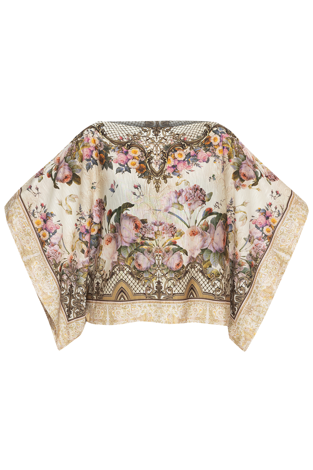 LOOSE BLOUSE - BAROQUE FLOWERS