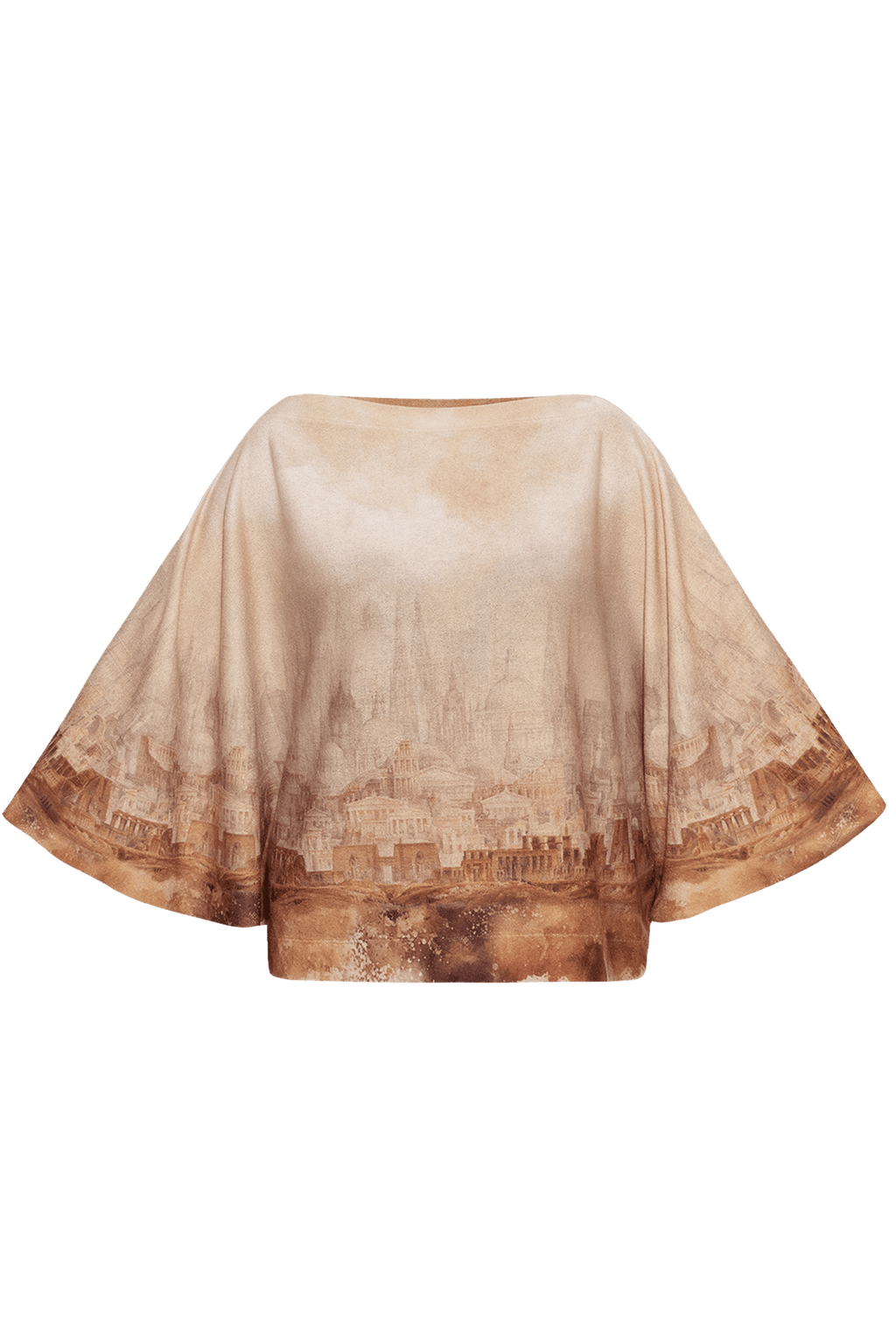 TUNIQUE AMPLE À MANCHES CHAUVE-SOURIS - ANCIENT TOWN