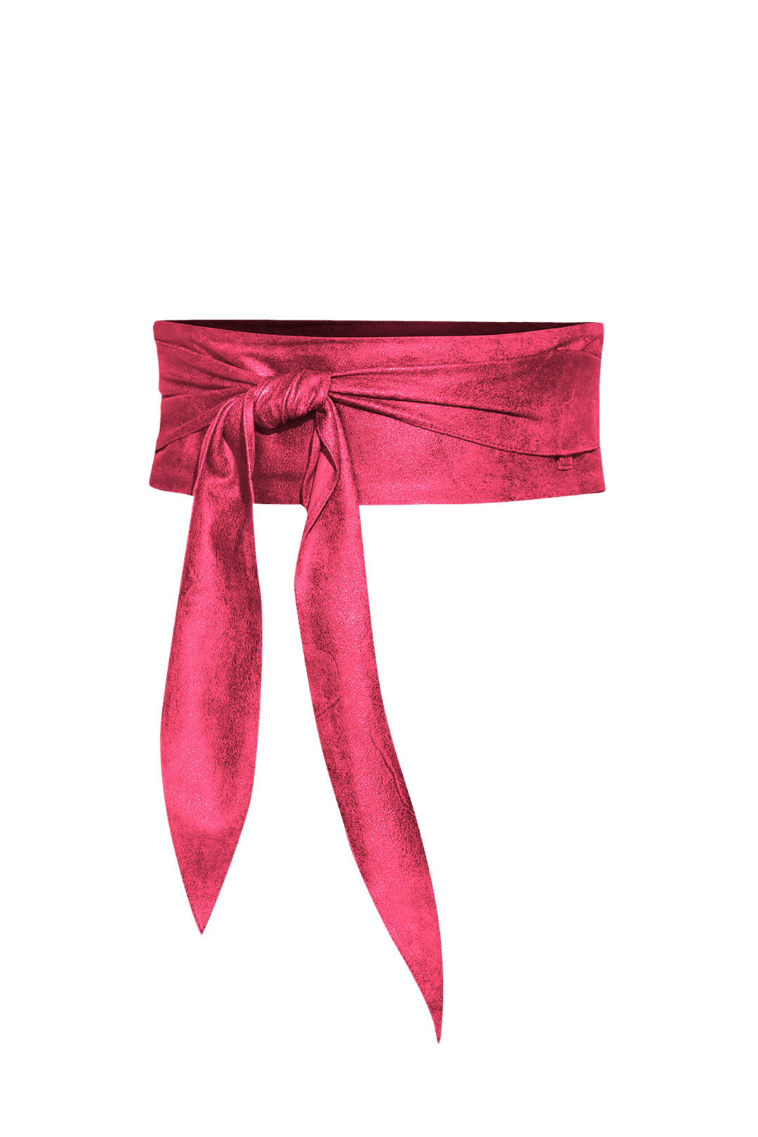 WRAP-STYLE BELT - SUEDE-LIKE IN CYCLAMEN - ESSENTIALS - Fashion Roots