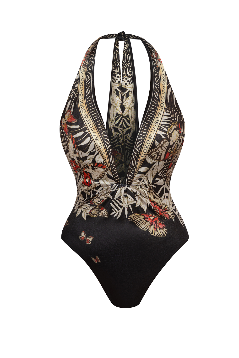 ONE-PIECE SWIMSUIT WITH CUPS AND OPEN BACK - MIDNIGHT BUTTERFLIES JIORO ЦЯЛ БАНСКИ С ОТВОРЕН ГРЪБ - MIDNIGHT BUTTERFLIES JIORO