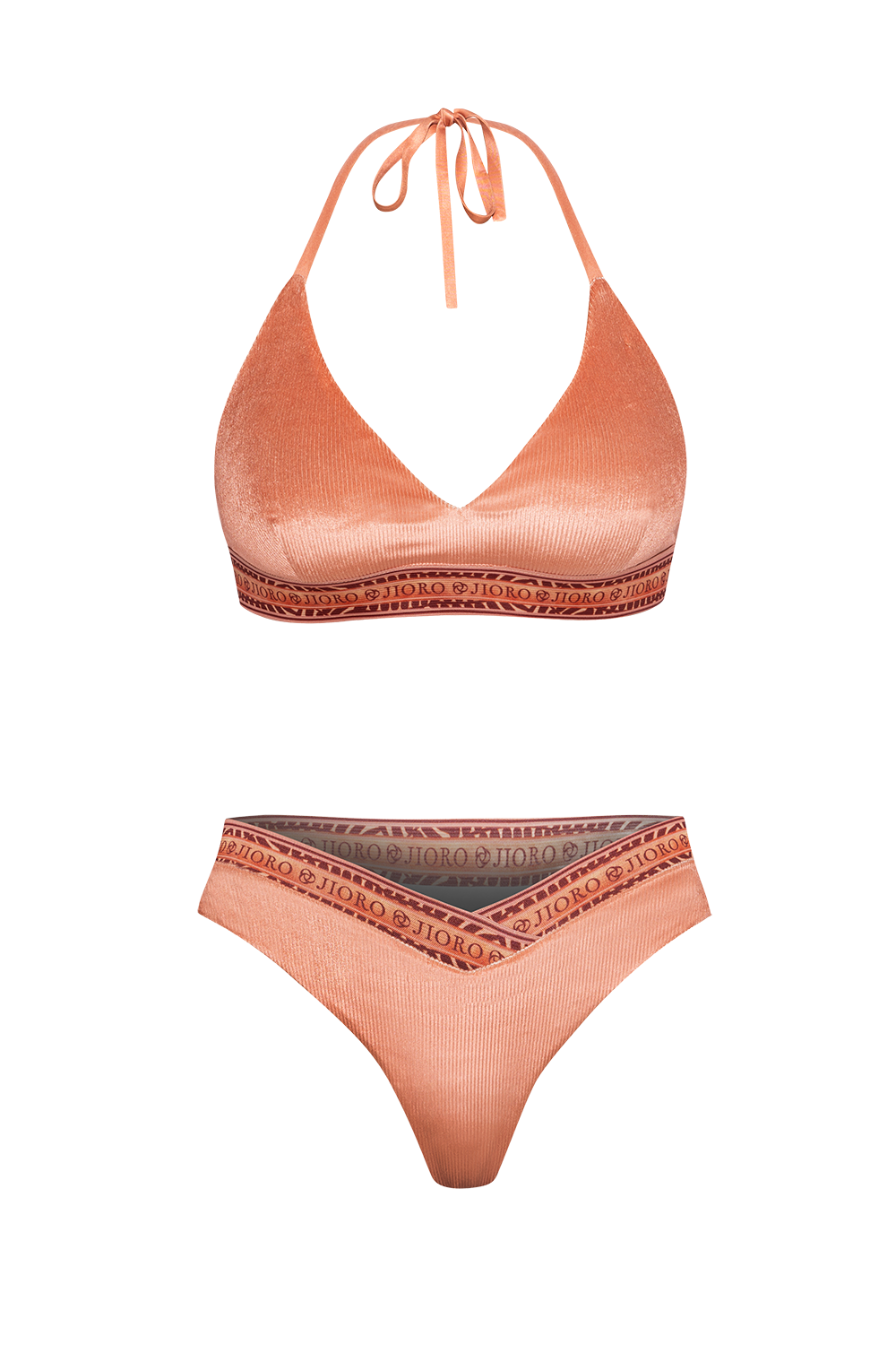 BUSTY SWIMSUIT TOP - PAPAYA BUTTERFLIES