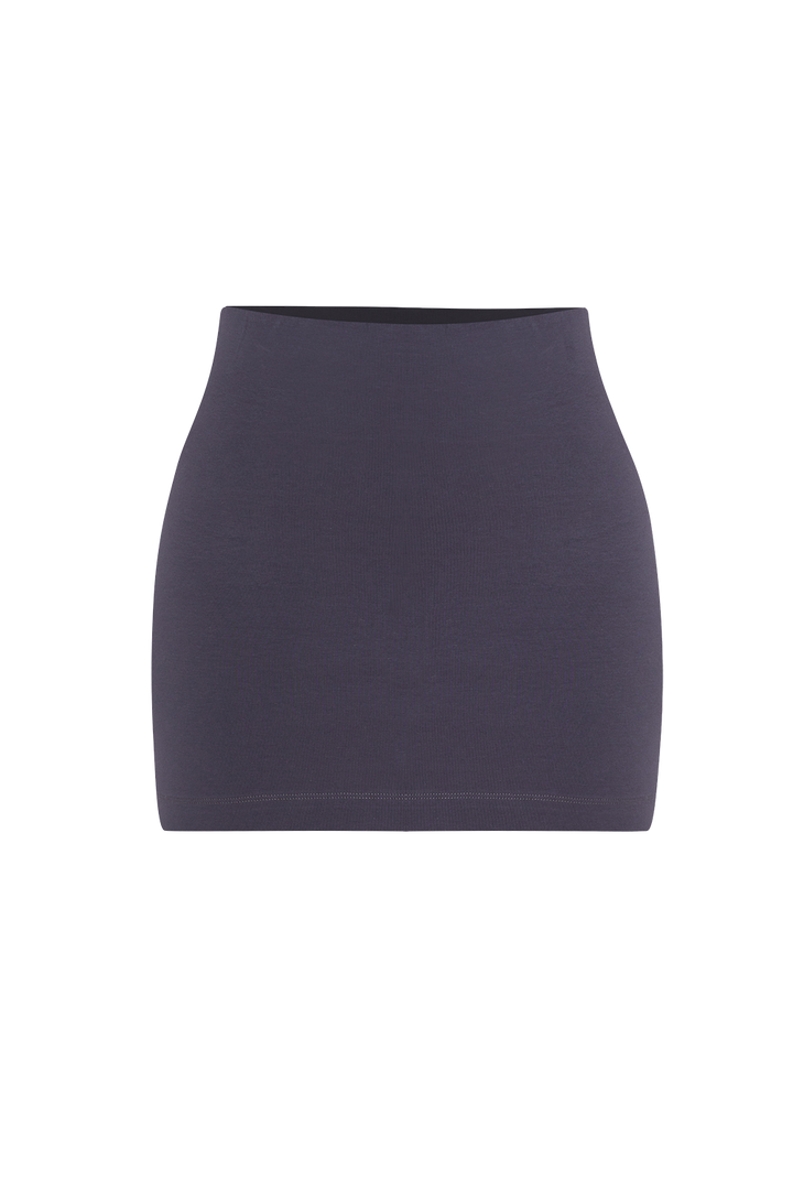 ESPRESSO BOHO LACE SKIRT WITH SHORT LINING - ESSENTIALS