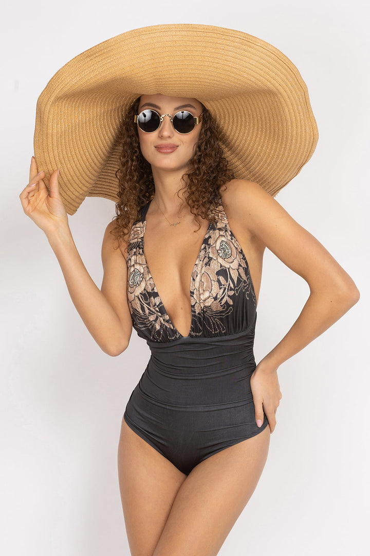ONE PIECE SWIMSUIT WITH RULES - GOLDEN ROSES JIORO ЦЯЛ БАНСКИ С НАБОРИ - GOLDEN ROSES JIORO