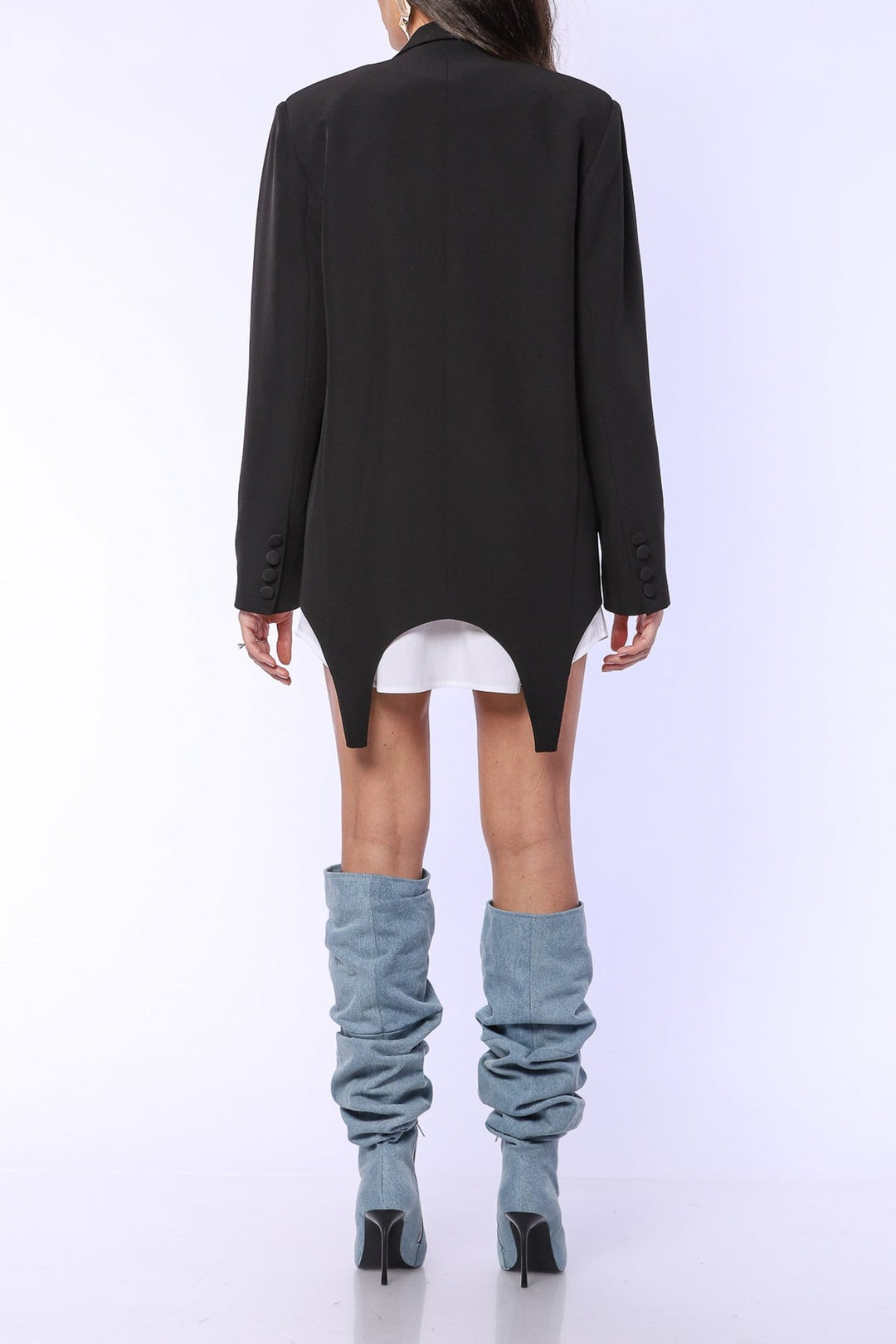 YVN POSH OVERSIZED BLAZER - Fashion Roots