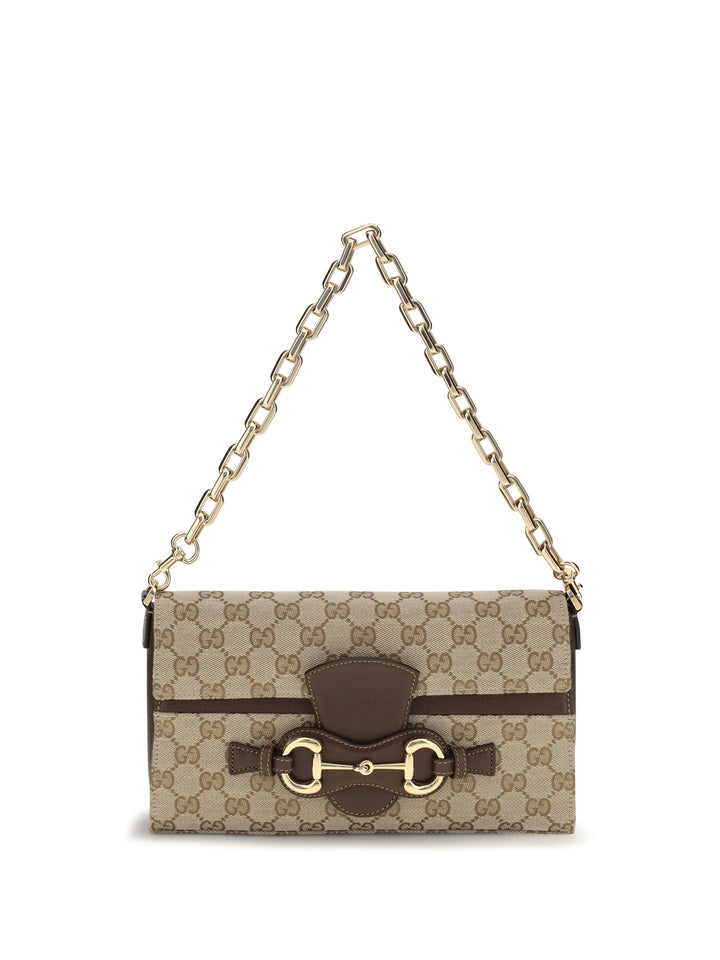 Medium Horsebit Ristretto Shoulder Bag 1