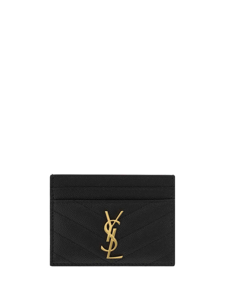 Matelassé leather Cardholder