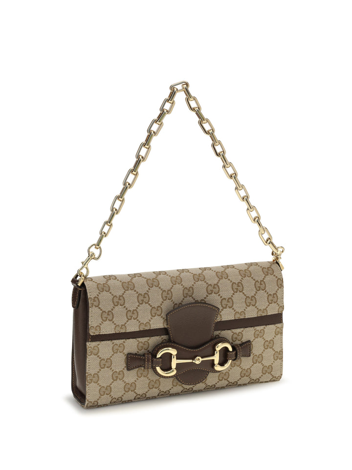 Medium Horsebit Ristretto Shoulder Bag 2