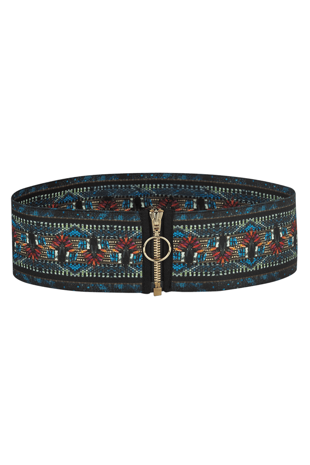ELASTIC WIDE BELT WITH ZIPPER - AMAZONIA JIORO ЕЛАСТИЧЕН ШИРОК КОЛАН С ЦИП - AMAZONIA JIORO