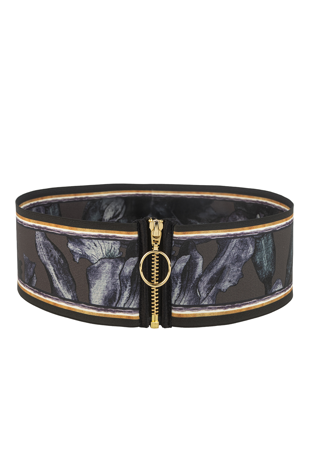 WIDE ELASTIC BELT WITH ZIPPER - ORCHID ICE JIORO ЕЛАСТИЧЕН ШИРОК КОЛАН С ЦИП - ORCHID ICE JIORO