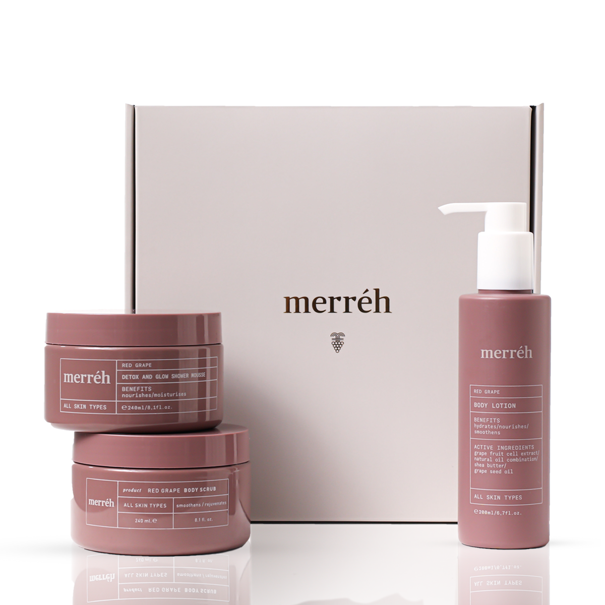 RITUEL HYDRATANT PROFONDÉMENT AU RAISIN ROUGE