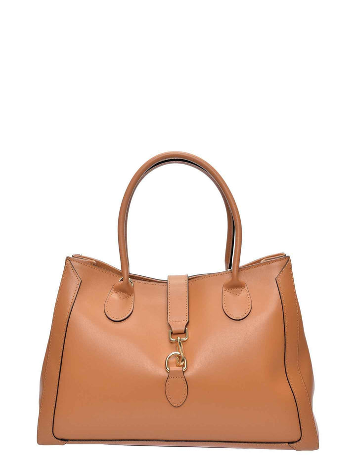 Isabella Rhea Handbag SS26 IR 483 COGNAC iamfashion