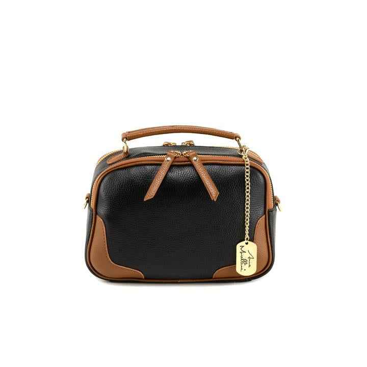 Capona- WB113887-BLACK-CUOIO (124)