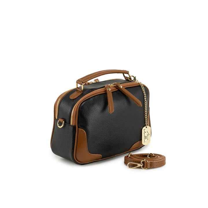 Capona- WB113887-BLACK-CUOIO (124)