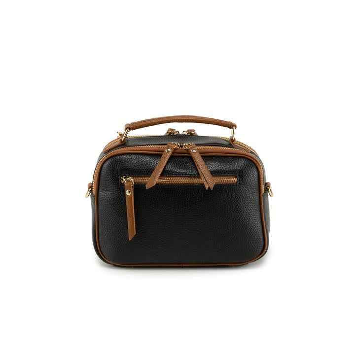 Capona- WB113887-BLACK-CUOIO (124)