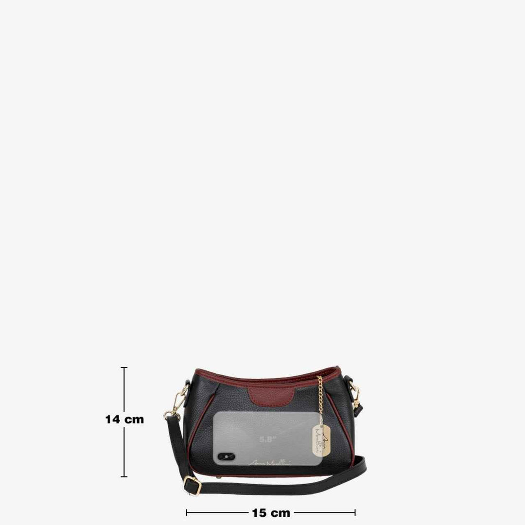 Manfrina- WB113901-BLACK-BORDEAUX (955)