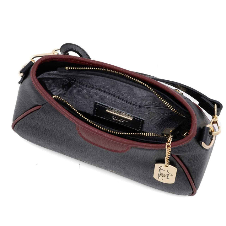Manfrina- WB113901-BLACK-BORDEAUX (955)