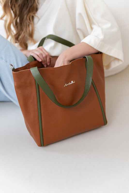Giusermina- WB113992-CUOIO-GREEN (847)