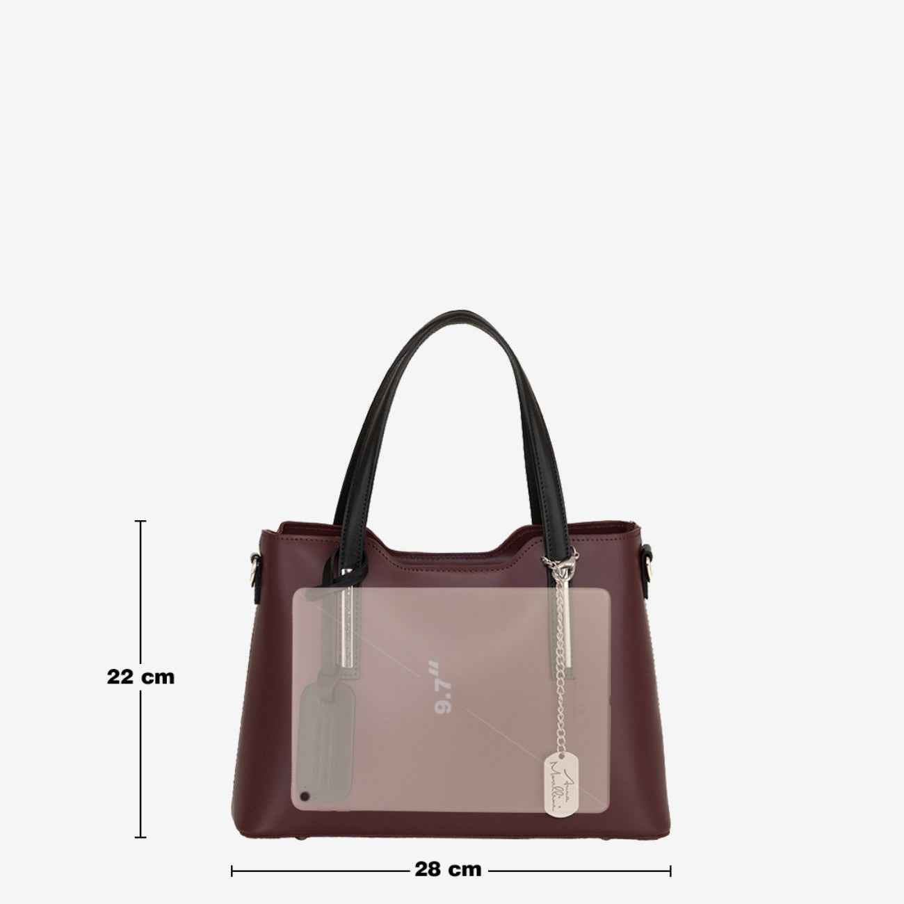 Dalila- WB119177-BORDEAUX-BLACK (555)