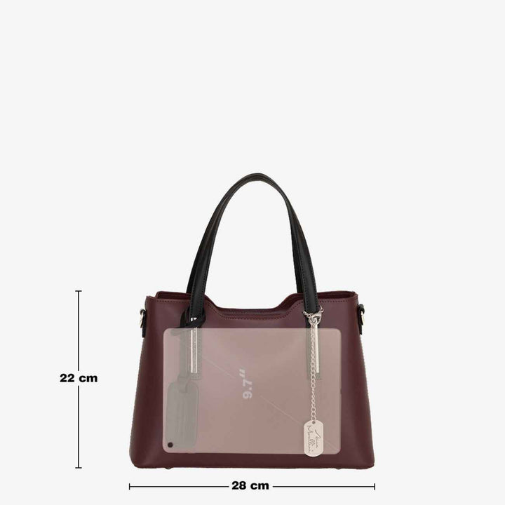 Dalila- WB119177-BORDEAUX-BLACK (555)