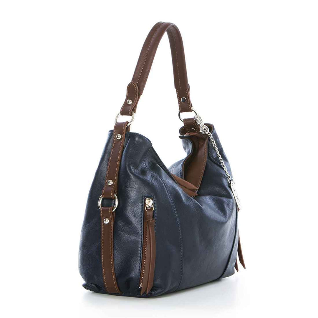 Noalia- WB158034-NAVY/CUOIO (488)